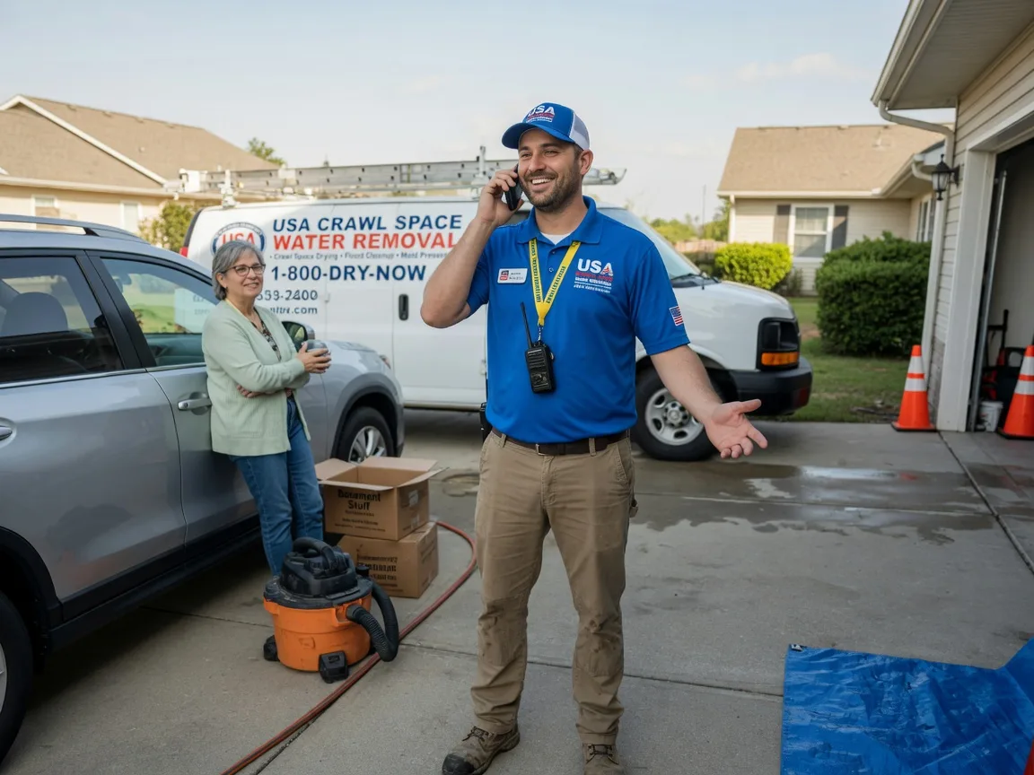 Crawl Space Water Removal Oak Hall, VA FAQs